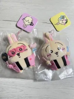 ちいかわ うさぎ オタ活 うさぎマスコット ペンライト うちわ 2個セット