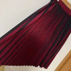 LEPSIMLOWRYS FARMレプシィムM プリーツスカート　紺赤