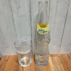 昭和レトロリボンジュースRibbon Juice リボンジュースグラス日本麦酒