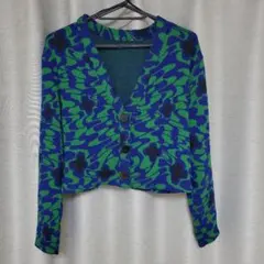 ZARA クロップドカーディガン