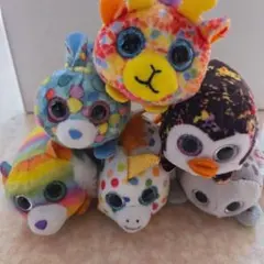 Ty Beanie Boos ぬいぐるみ 5点セット