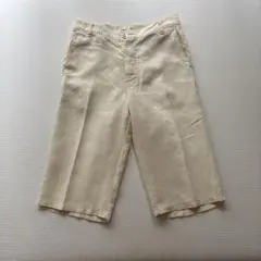 アニエス・ベー　麻ハーフパンツ　Agnes bのサムネイル