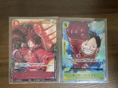 モンキー・D・ルフィ SR パラレル 2枚セット