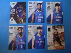 Bリーグカード　青森ワッツ　6種