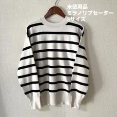 クルーネックセーター ニット