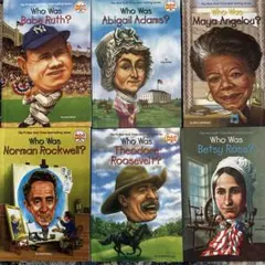 Who Was?シリーズ 洋書 6冊セット