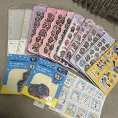 早い者勝ち】キャラクターシール 8枚セット まとめ売り 立体シール