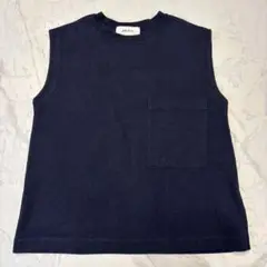 Mila Owen レディース ビックポケット ノースリーブ トップス F