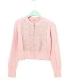 新品未使用♡TOCCA 【洗える】PINK BASKET KNIT カーディガン