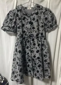 evelyn フロッキーチェックワンピースのサムネイル