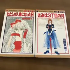 わかめ様用、岩館真理子 少女漫画 2冊セット