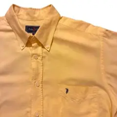 Ralph Lauren polo club半袖シャツ イエロー
