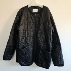 アーバンリサーチドアーズ　ブラック キルティングジャケット　レディース