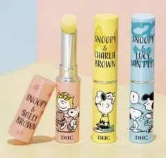 【DHC】薬用リップクリーム [スヌーピー]３本セット (限定品) 新品未開封のサムネイル