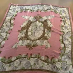 Christian Dior シフォンスカーフ シルク100% 上品　春