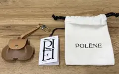 POLÈNE ポレーヌ AirPodsケース エアーポッズホルダー キャメル