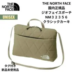 THE NORTH FACE ジオフェイスポーチ NM３２３５６クラシックカーキ