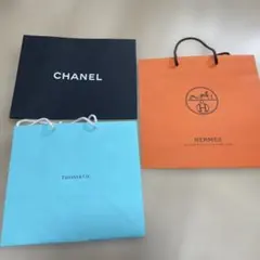 高級ブランド 紙袋 3点セット