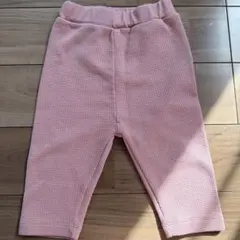 futafuta ワッフルパンツ ピンク 90cm