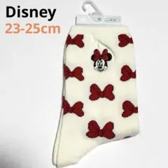 ディズニー　ミニーちゃん　くつ下　レディース　23-25cmのサムネイル
