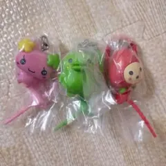 たまごっち カラフルマルチチャーム くちぱっち いちごっち　ふらわっち