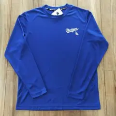 新品未使用　 ドジャース　長袖Tシャツ　メッシュ　ロンT 　Mサイズ　ブルーのサムネイル