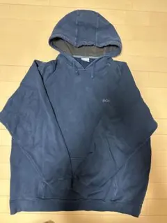 Columbia ネイビー フード付きパーカー XXL