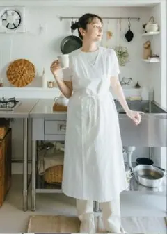 muku* さま専用☆TLB HOME リネンカシュクールエプロン - メルカリ