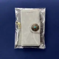 新品未使用✨手帳型スマホケースiPhone7.8 iPhonese 2.3グレー