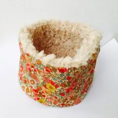 ネックウォーマー  小花柄