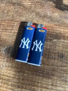 BICライター　限定MLBシリーズ ヤンキース2個セット