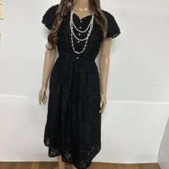 トッコクローゼット　春大人気花柄柄ロングワンピース