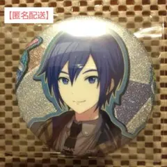 KAITO Birthdayイラスト グリッター缶バッジA