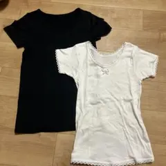 ユニクロ　ヒートテック　半袖肌着　２枚