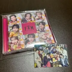 timelesz FAM 通常盤 CD+特典CD