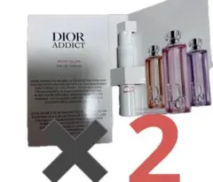 Dior ディオールアディクトロージーグロウ　オードゥパルファン1ml 2個