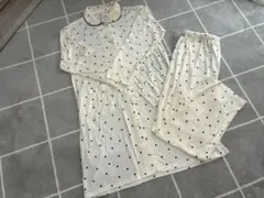 【新品未使用】マタニティ　パジャマ　ハート柄　M〜Lサイズ