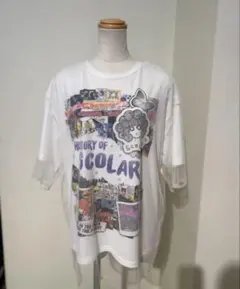 新品　スカラー　カットソー　チュール　トップス　Ｍのサムネイル