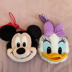 ミッキーマウス&デイジーダック ポーチセット