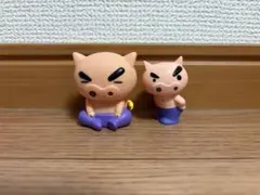 ガチャガチャ　ぶりぶりざえもん　2体セット　ライト点灯確認済み