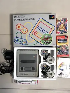 スーパーファミコン　すぐに遊べる本体セット　動作確認済　ソフト付き