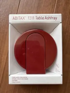 ABITAX 1311 Table Ashtray レッド　灰皿　赤