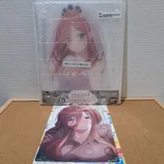 五等分の花嫁　中野三玖　バストアップアクリルボード　イラストボード