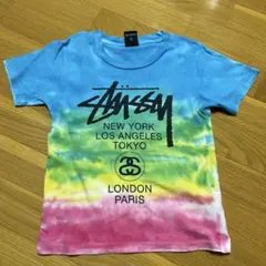 STUSSY タイダイ柄 Tシャツ キッズ