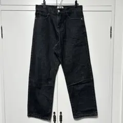 EMMA CLOTHES ブラック ストレートデニムパンツ S 即購入⚪︎