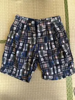 beams sszパッチワーク チェック ショートパンツ - メルカリ