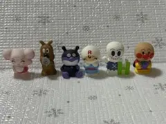 アンパンマン フィギュア 6体セット　指人形