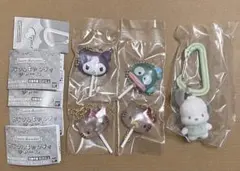 サンリオ　カラフルカラビナマスコットチャーム&カラフルキャンディチャーム