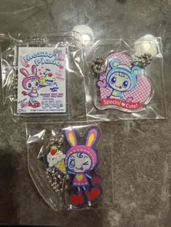 メゾピアノ　アクリルキーホルダー 3個セット