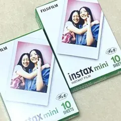 チェキフィルム instax mini インスタックスミニ ホワイト 20枚